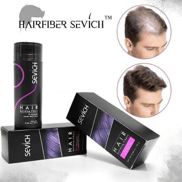 Pó Em Fibra De Queratina - Anti-Calvície - HairFiber Sevích™ - Amelos