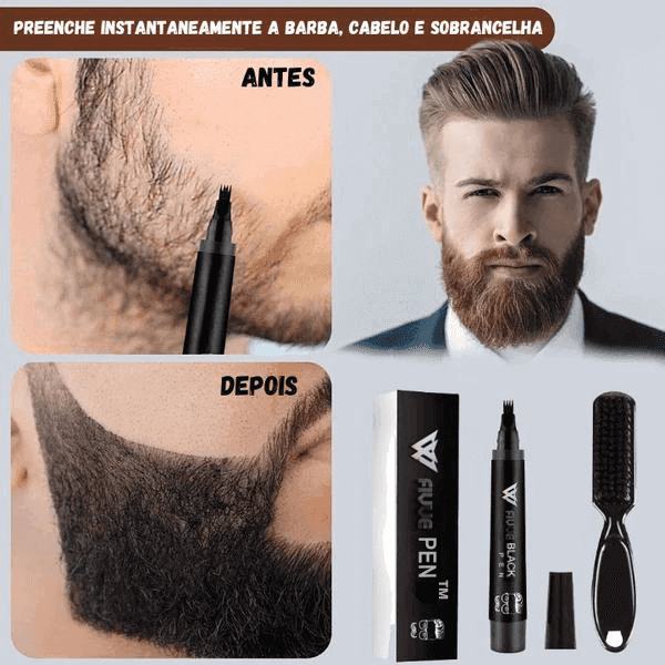 Kit Preenchedor de Barbas Fivve™ - Amelos