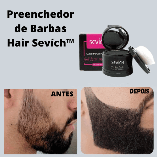 Preenchedor de Barbas Hair Sevích™ - Amelos