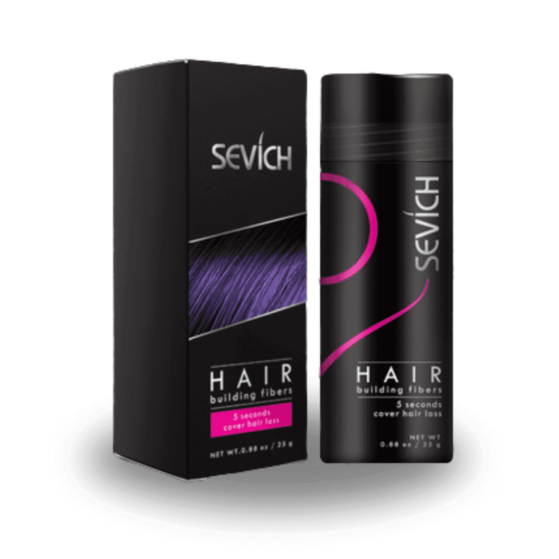 Pó Em Fibra De Queratina - Anti-Calvície - HairFiber Sevích™ - Amelos