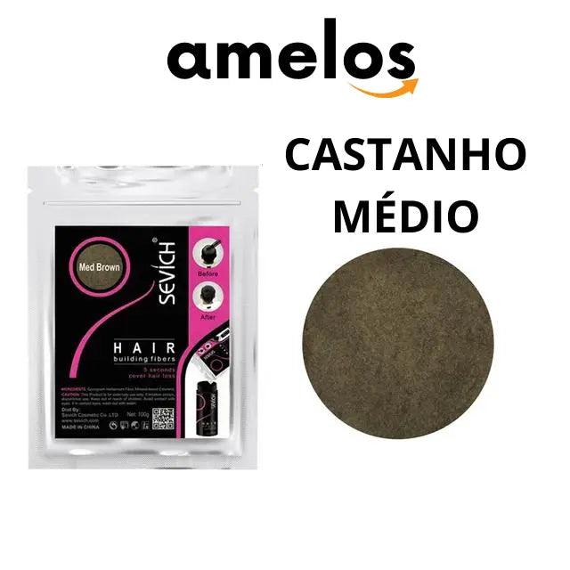 Refil Fibra Capilar em Pó - HairFiber Sevích™ - Amelos