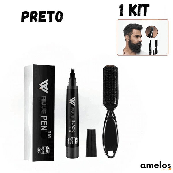 Kit Preenchedor de Barbas Fivve™ - Amelos